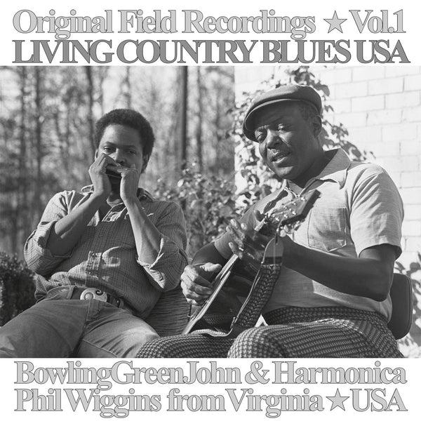 Bowling Green John & Harmonica Paul Wiggins - Living Country Blues USA, Vol. 1 LP