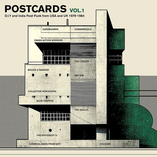 Various - Postcards, Vol. 1: DIY and Indie Post-Punk from USA and UK 1979-1984 LP