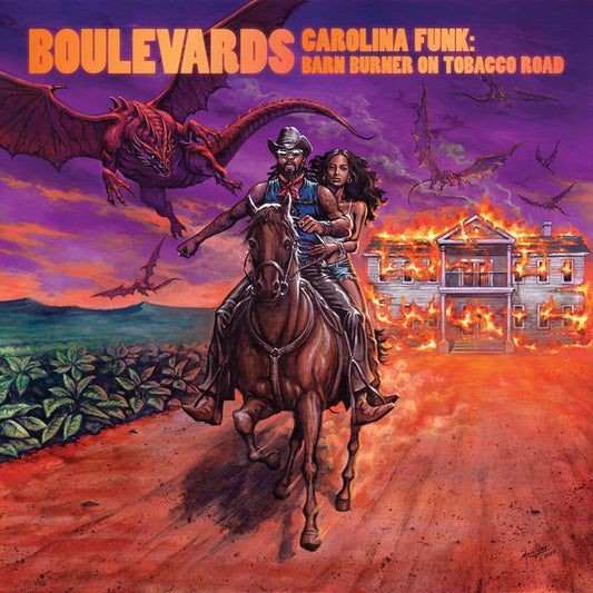 Boulevards - Carolina Funk: Barn Burner on Tobacco Road LP