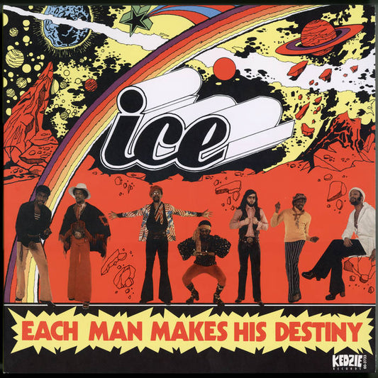 Ice (Lafayette Afro-Rock Band) - Each Man Makes His Destiny LP