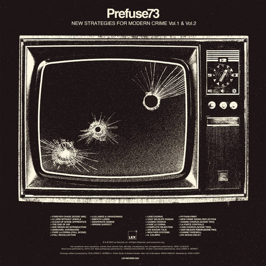 Prefuse 73 - New Strategies for Modern Crime Vol. 1 & Vol. 2 2LP