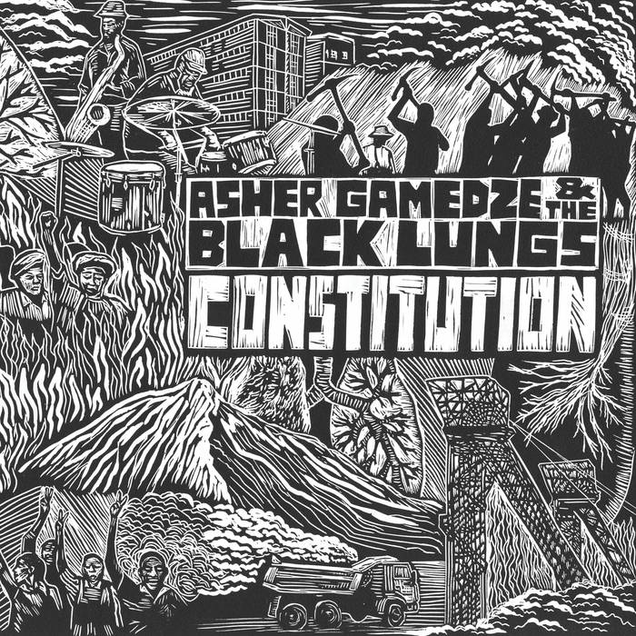 Asher Gamedze & The Black Lungs - Constitution 2LP