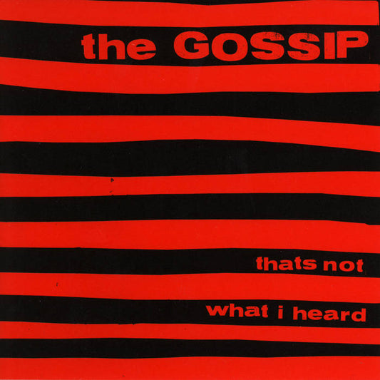 The Gossip - That's Not What I Heard LP