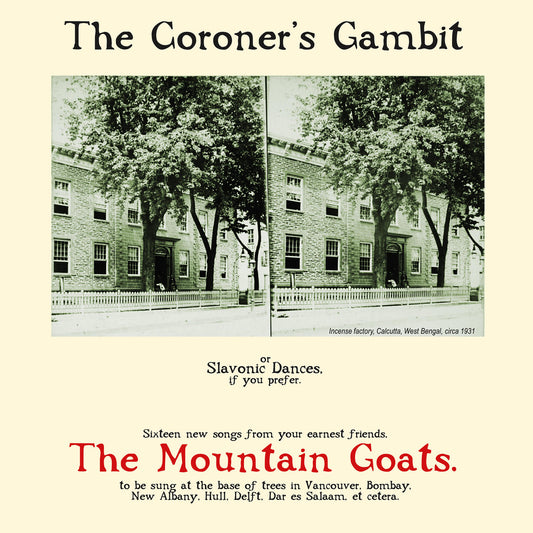 The Mountain Goats - The Coroner's Gambit LP